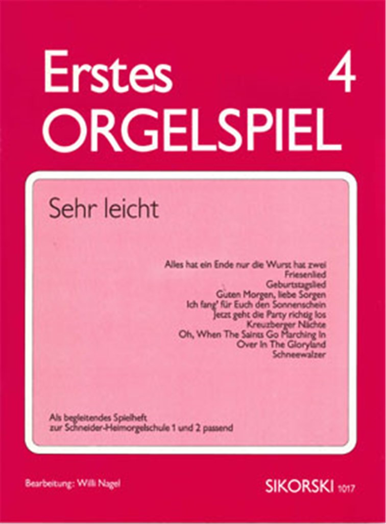 Erstes Orgelspiel 4